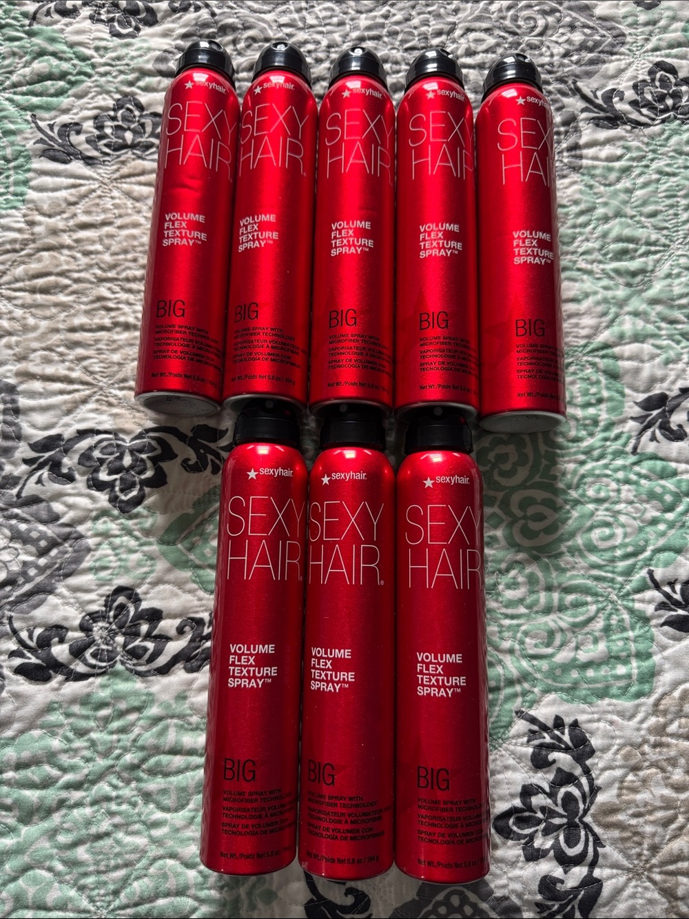 BIG Volume Flex Texture Spray - Red (Lot of 8)